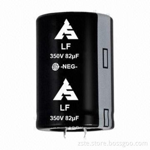 Snap-in Aluminum Electrolytic Capacitor with 82uf Capacitance